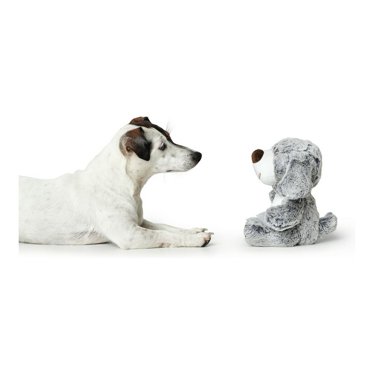 Soft toy for dogs Hunter Faro Grey Polyester Dog